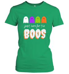 Just Here For The Boos Shirt Funny Halloween Drinking Women's T-Shirt Women's T-Shirt - HHHstores