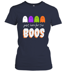 Just Here For The Boos Shirt Funny Halloween Drinking Women's T-Shirt