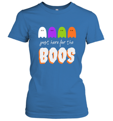 Just Here For The Boos Shirt Funny Halloween Drinking Women's T-Shirt Women's T-Shirt - HHHstores