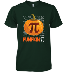 Pumpkin Pi Shirt Math Halloween Thanksgiving Costume Pie Day Men's Premium T-Shirt Men's Premium T-Shirt - HHHstores