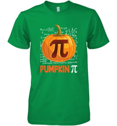 Pumpkin Pi Shirt Math Halloween Thanksgiving Costume Pie Day Men's Premium T-Shirt
