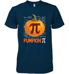 Pumpkin Pi Shirt Math Halloween Thanksgiving Costume Pie Day Men's Premium T-Shirt Men's Premium T-Shirt - HHHstores