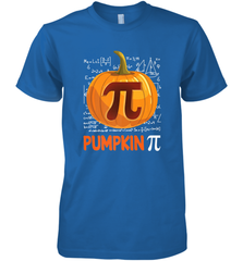 Pumpkin Pi Shirt Math Halloween Thanksgiving Costume Pie Day Men's Premium T-Shirt Men's Premium T-Shirt - HHHstores