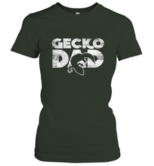 Vintage Gecko Dad  Animal Daddy Fathers Day Gecko Women's T-Shirt Women's T-Shirt - HHHstores