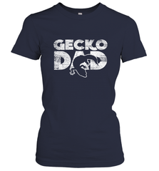 Vintage Gecko Dad  Animal Daddy Fathers Day Gecko Women's T-Shirt Women's T-Shirt - HHHstores