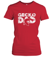 Vintage Gecko Dad  Animal Daddy Fathers Day Gecko Women's T-Shirt Women's T-Shirt - HHHstores