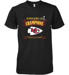 NFL Kansas City Chiefs Pro Line by Fanatics Super Bowl LIV Champions Men's Premium T-Shirt Men's Premium T-Shirt - HHHstores