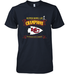 NFL Kansas City Chiefs Pro Line by Fanatics Super Bowl LIV Champions Men's Premium T-Shirt Men's Premium T-Shirt - HHHstores