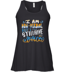 Special Needs NonVerbal Autism Awesome Women's Racerback Tank Women's Racerback Tank - HHHstores