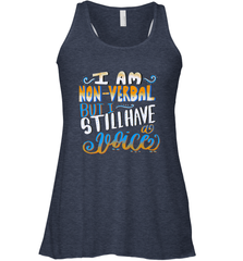 Special Needs NonVerbal Autism Awesome Women's Racerback Tank Women's Racerback Tank - HHHstores