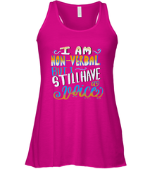 Special Needs NonVerbal Autism Awesome Women's Racerback Tank Women's Racerback Tank - HHHstores
