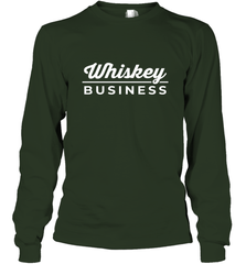 Whiskey Business Drinking St Patrick's Day Long Sleeve T-Shirt Long Sleeve T-Shirt - HHHstores