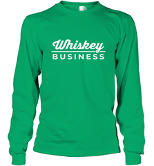 Whiskey Business Drinking St Patrick's Day Long Sleeve T-Shirt Long Sleeve T-Shirt - HHHstores