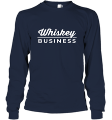 Whiskey Business Drinking St Patrick's Day Long Sleeve T-Shirt Long Sleeve T-Shirt - HHHstores