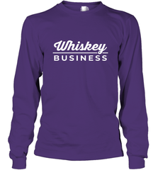 Whiskey Business Drinking St Patrick's Day Long Sleeve T-Shirt Long Sleeve T-Shirt - HHHstores