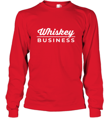 Whiskey Business Drinking St Patrick's Day Long Sleeve T-Shirt Long Sleeve T-Shirt - HHHstores