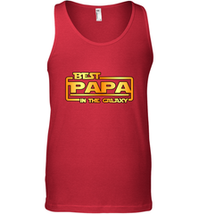 The best Papa in the galaxy Men's Tank Top Men's Tank Top - HHHstores