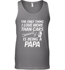 The only thing I love more than Cars is Being a Papa Funny Men's Tank Top Men's Tank Top - HHHstores