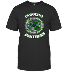 NFL Carolina Panthers Logo Happy St Patrick's Day Men's T-Shirt