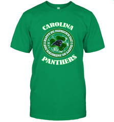 NFL Carolina Panthers Logo Happy St Patrick's Day Men's T-Shirt Men's T-Shirt - HHHstores