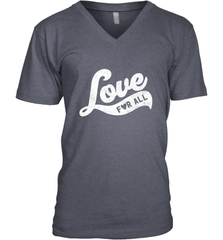 Cute Love Valentines Day Retro Vintage Top Men's V-Neck Men's V-Neck - HHHstores