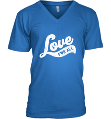 Cute Love Valentines Day Retro Vintage Top Men's V-Neck Men's V-Neck - HHHstores