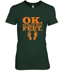 OK I'll Smell Your Feet Trick Or Treat Halloween Gift Women's Premium T-Shirt Women's Premium T-Shirt - HHHstores