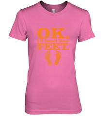 OK I'll Smell Your Feet Trick Or Treat Halloween Gift Women's Premium T-Shirt Women's Premium T-Shirt - HHHstores
