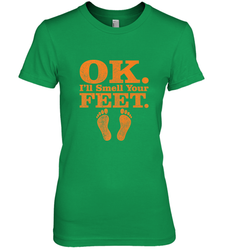 OK I'll Smell Your Feet Trick Or Treat Halloween Gift Women's Premium T-Shirt