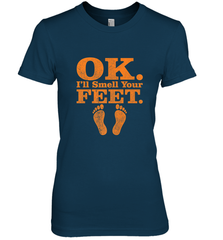 OK I'll Smell Your Feet Trick Or Treat Halloween Gift Women's Premium T-Shirt Women's Premium T-Shirt - HHHstores