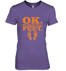 OK I'll Smell Your Feet Trick Or Treat Halloween Gift Women's Premium T-Shirt Women's Premium T-Shirt - HHHstores