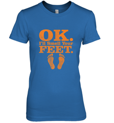 OK I'll Smell Your Feet Trick Or Treat Halloween Gift Women's Premium T-Shirt Women's Premium T-Shirt - HHHstores
