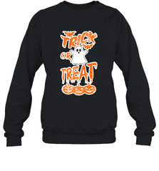 Trick Or Treat Halloween Crewneck Sweatshirt Crewneck Sweatshirt - HHHstores
