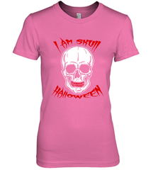 I am the skull halloween Women's Premium T-Shirt Women's Premium T-Shirt - HHHstores