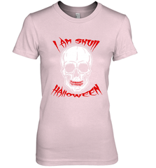 I am the skull halloween Women's Premium T-Shirt Women's Premium T-Shirt - HHHstores