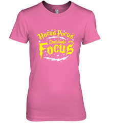 Hocus Pocus Everybody Focus Halloween Teacher Or Student Women's Premium T-Shirt Women's Premium T-Shirt - HHHstores