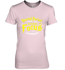 Hocus Pocus Everybody Focus Halloween Teacher Or Student Women's Premium T-Shirt Women's Premium T-Shirt - HHHstores