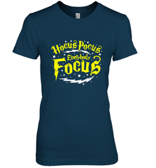 Hocus Pocus Everybody Focus Halloween Teacher Or Student Women's Premium T-Shirt Women's Premium T-Shirt - HHHstores