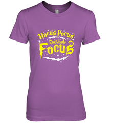 Hocus Pocus Everybody Focus Halloween Teacher Or Student Women's Premium T-Shirt Women's Premium T-Shirt - HHHstores