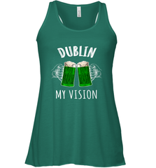 Dublin My Vision St Patrick's Day Women's Racerback Tank Women's Racerback Tank - HHHstores