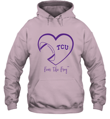 TCU Horned Frogs Football Inside Heart  Team Hooded Sweatshirt Hooded Sweatshirt - HHHstores