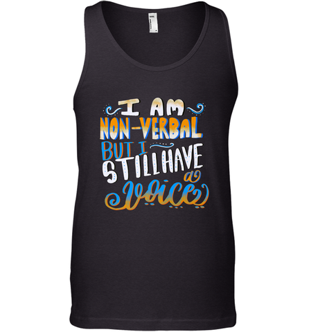 Special Needs NonVerbal Autism Awesome Men's Tank Top Men's Tank Top / Black / XS Men's Tank Top - HHHstores