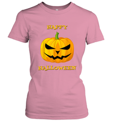 Happy Halloween Scary Pumpkin Tee Women's T-Shirt Women's T-Shirt - HHHstores