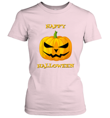 Happy Halloween Scary Pumpkin Tee Women's T-Shirt Women's T-Shirt - HHHstores