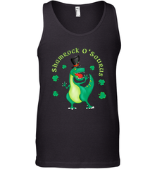 T Rex Dinosaur St. Patrick's Day Irish Funny Men's Tank Top Men's Tank Top - HHHstores