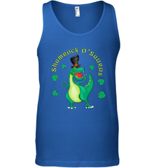 T Rex Dinosaur St. Patrick's Day Irish Funny Men's Tank Top Men's Tank Top - HHHstores