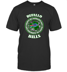 NFL Buufalo Bills Logo Happy St Patrick's Day Men's T-Shirt