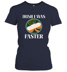 Irish I Was Faster Funny Running St Patricks Day Women's T-Shirt Women's T-Shirt - HHHstores