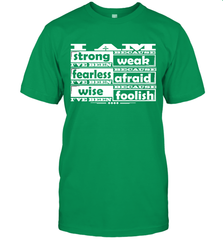 I am strong, fearless wise Best Novelty Gift Wing Inspirational Quote Men's T-Shirt Men's T-Shirt - HHHstores