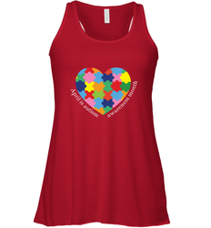 April is autism awareness month T shirt Women's Racerback Tank